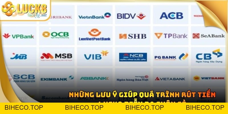 Rút Tiền LUCK8 - Hướng Dẫn Thao Tác Chuẩn Xác Nhất Năm 2026 - biheco