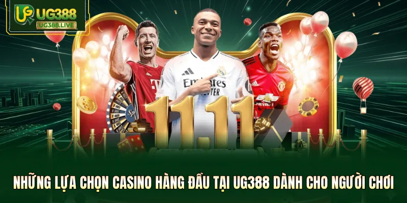 Casino UG388 - Trải Nghiệm Sòng Bài Trực Tuyến Cùng Dealer - biheco